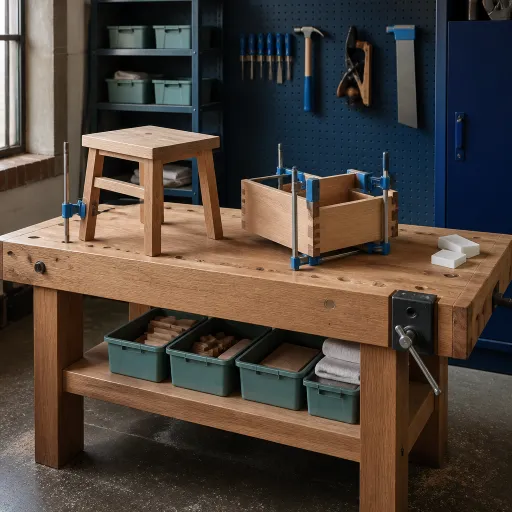 Choisir un établi en bois massif pour un atelier de bricolage performant